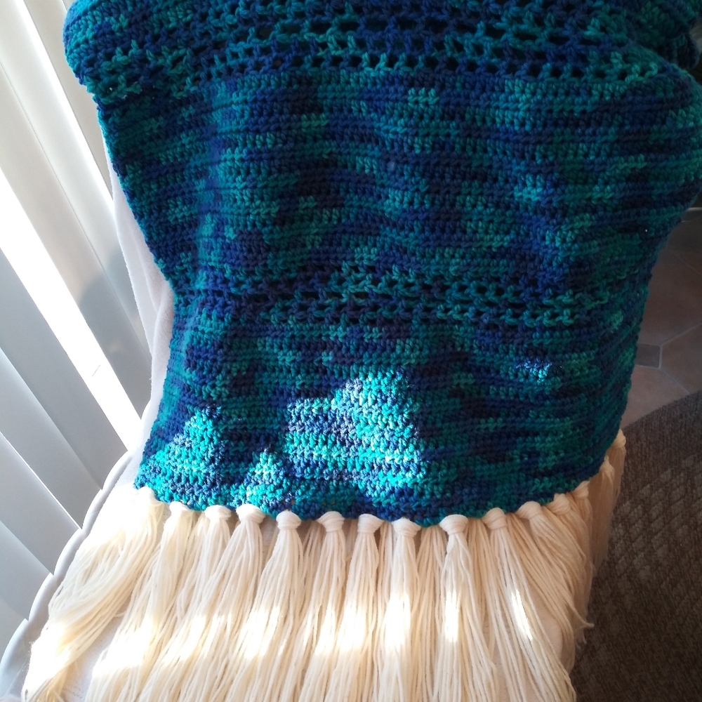 Handmade Afghan - Picture 3 of 7